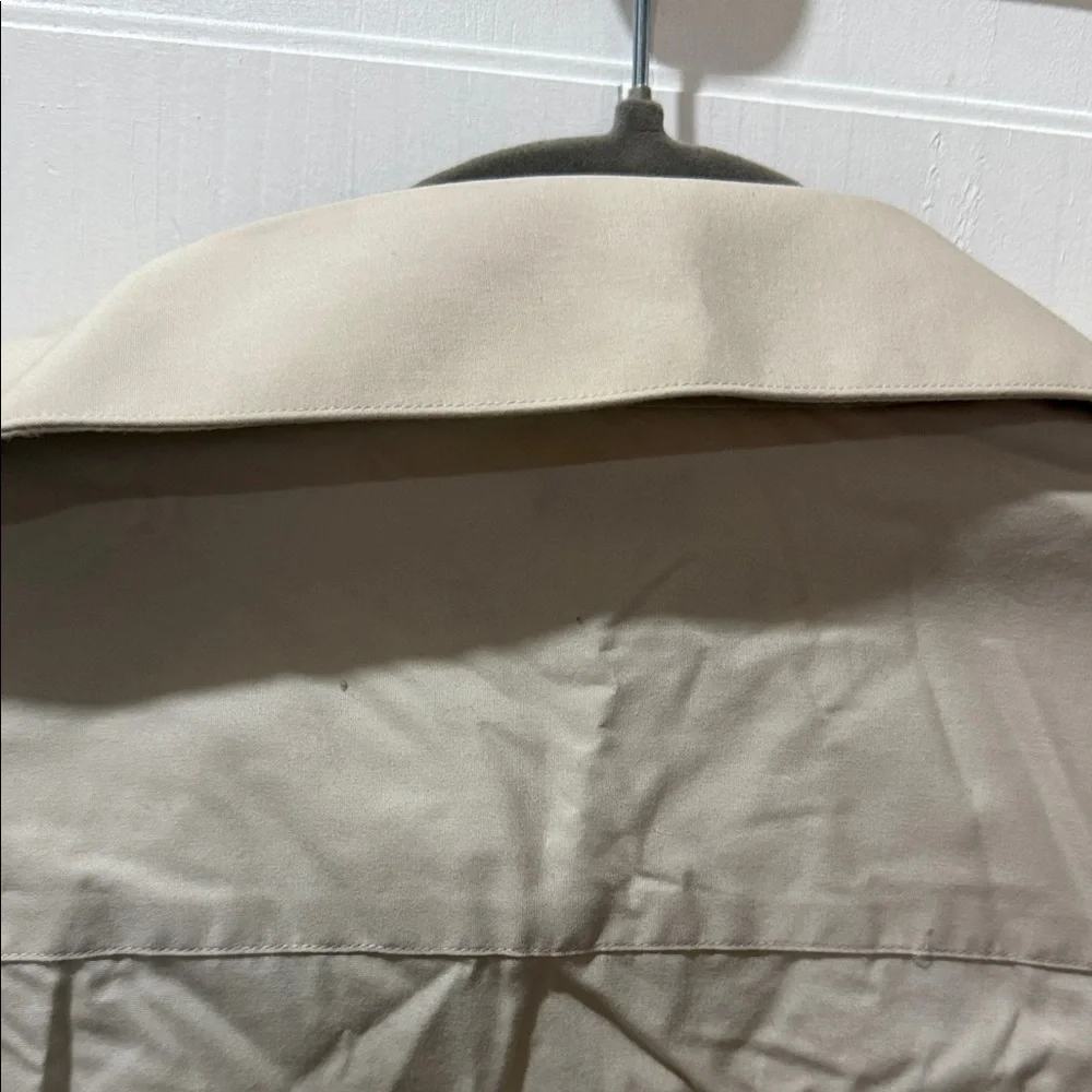 Marquise Men's Long Sleeve Dress Shirt in Light Cream - Picture 5 of 6